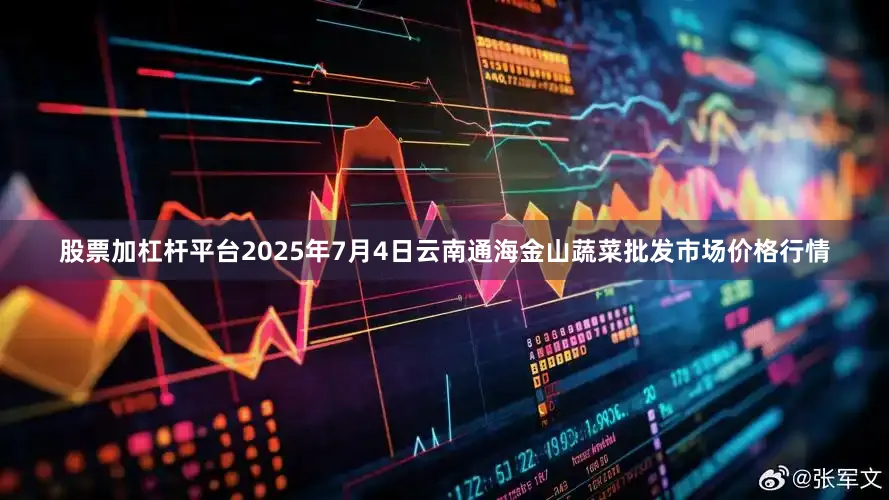 股票加杠杆平台2025年7月4日云南通海金山蔬菜批发市场价格行情